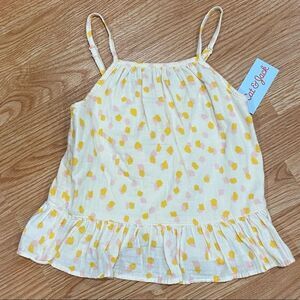 Cat & Jack Ruffle Polkadot Tank Top